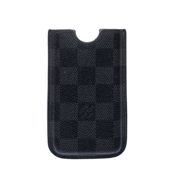 Louis Vuitton Damier Graphite Canvas iPhone 4 Cover - Picture 1 of 4